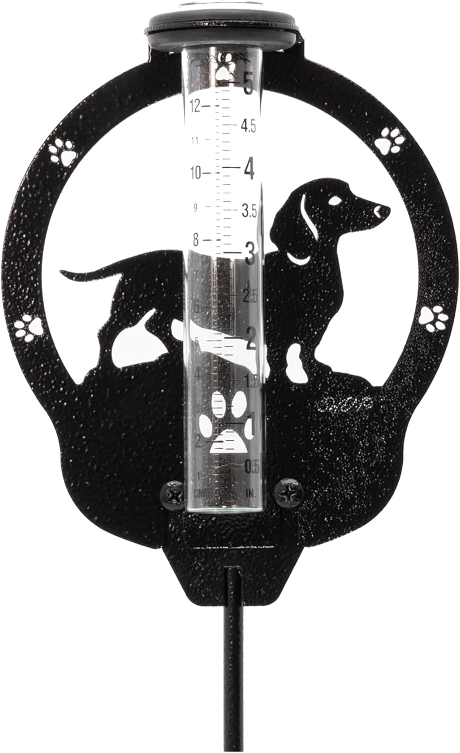 SWEN Products Dachshund Rain Gauge