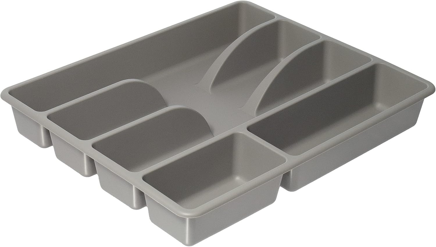 Ikea SMACKER Cutlery Trays, Grey, 5 Compartments, 31x26 Centimetres - Set of 3, 31x26cm - Image 3