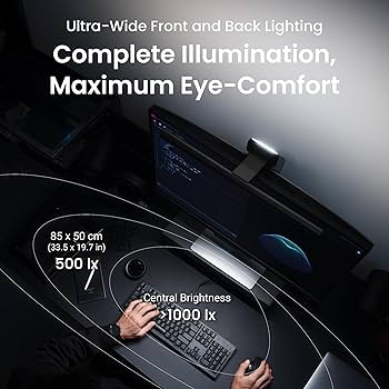 その他 BenQ ScreenBar Halo 2 Amazon.com: BenQ ScreenBar Halo 2 LED Monitor Light