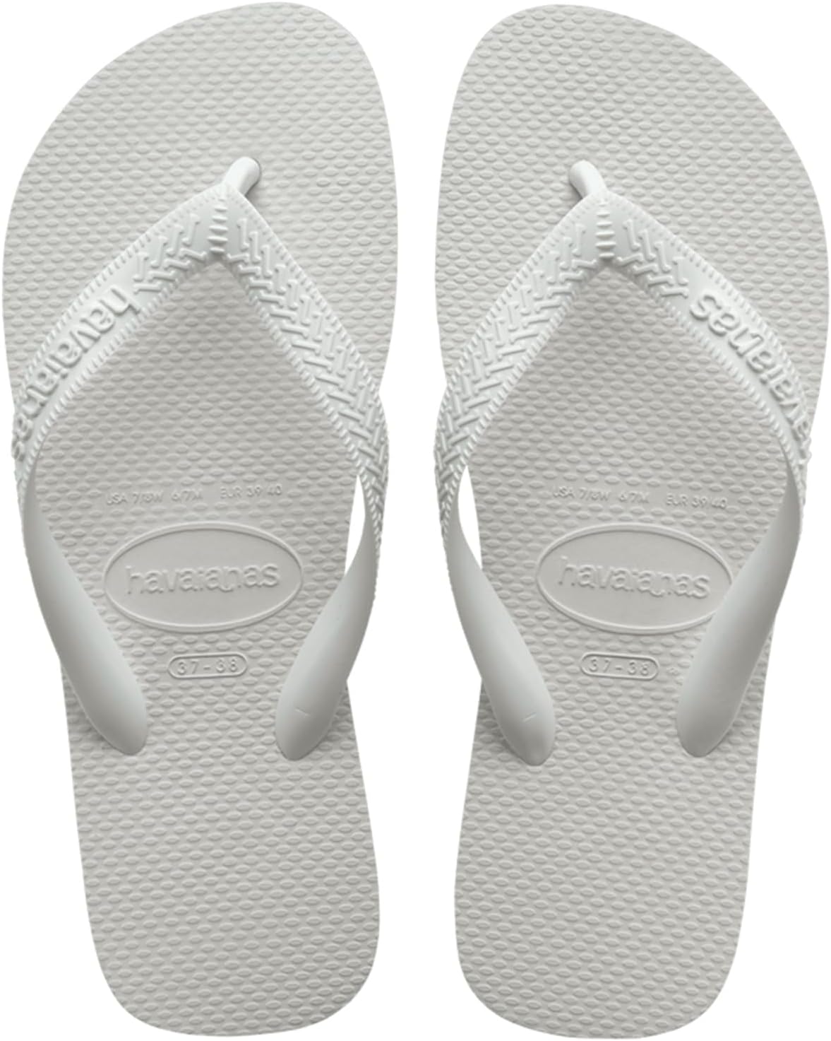 Havaianas Top Men's Flip Flops, Black-curve