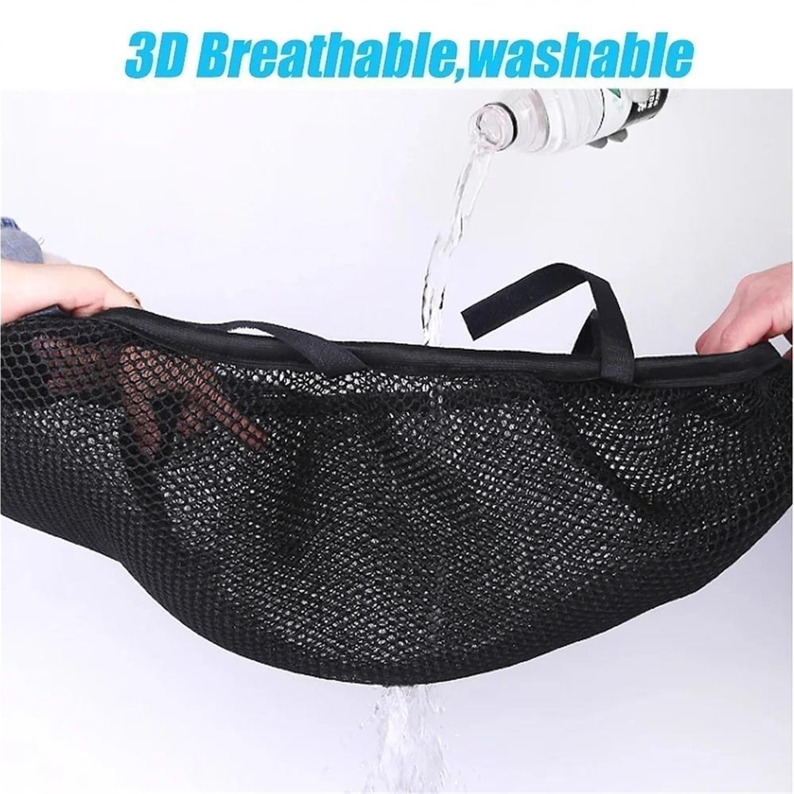 Generico Coprisella Moto Per CFMoto 450MT 450 MT coprisella | Cuscino per flusso d'aria traspirante Sella resistente al sole