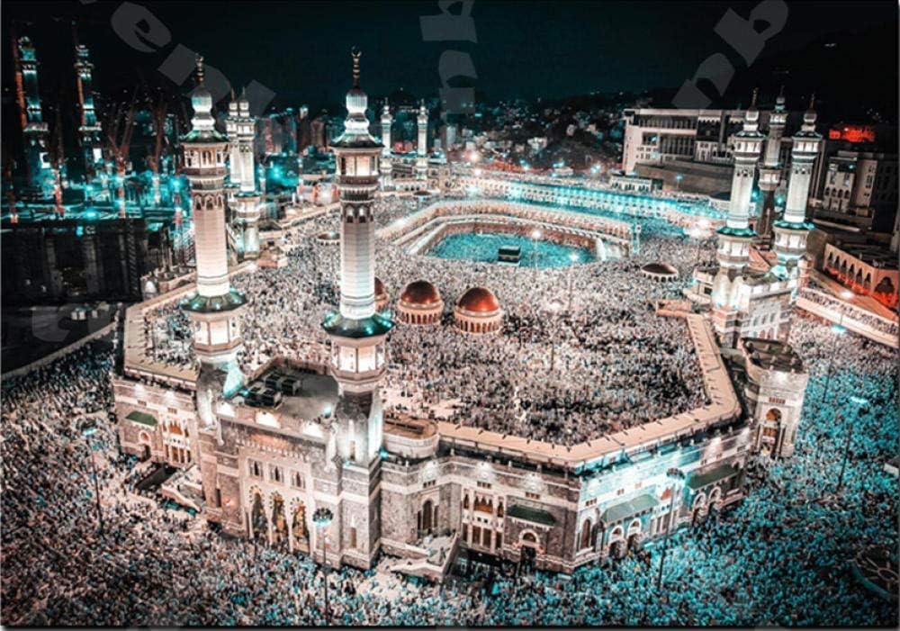 Islamic Prayer Place 1000 Piece Wooden Jigsaw Puzzle, Art Collection, Precise Fit, Family & Friends, The Most Satisfying Desktop