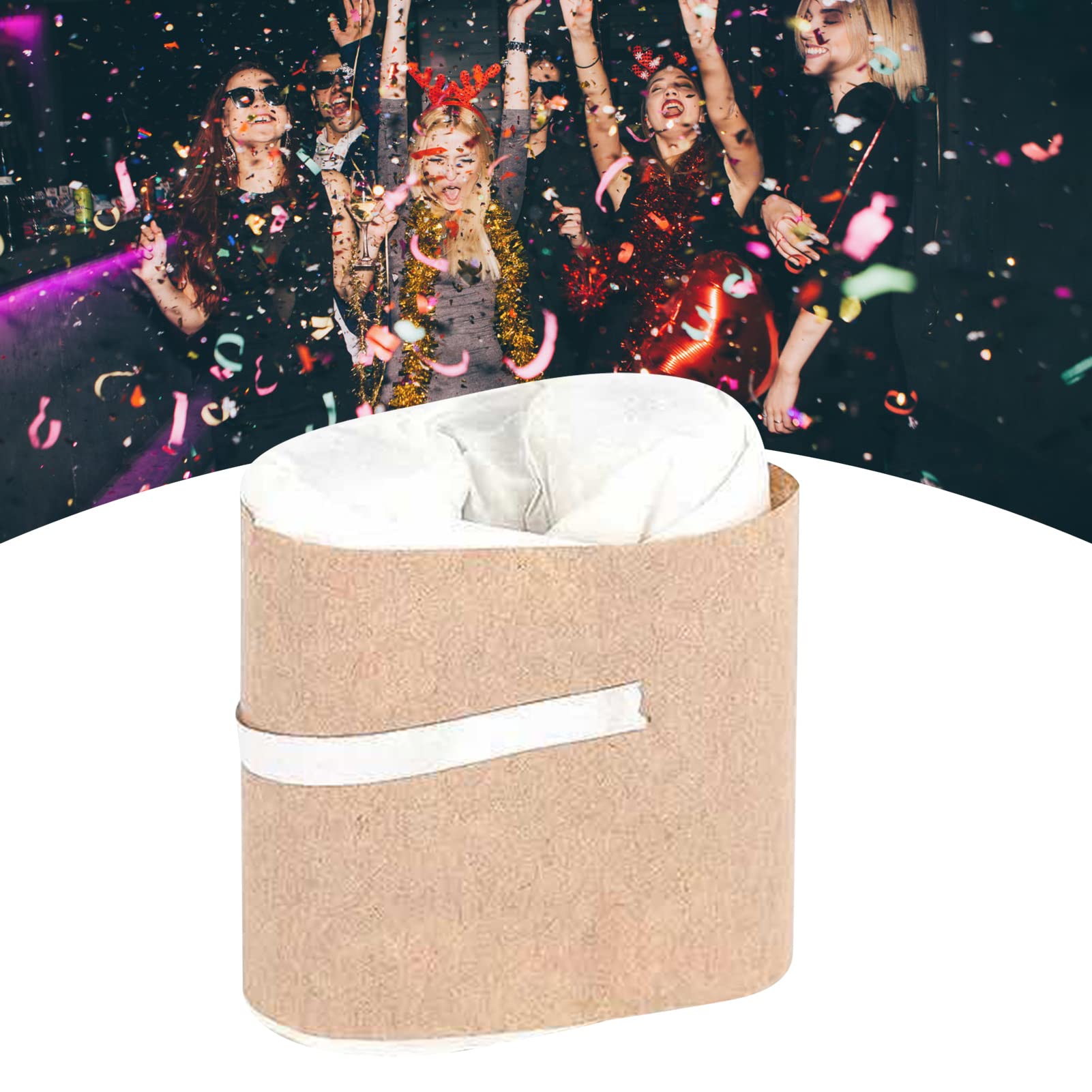 30 Handwurf-Luftschlangen – Konfetti-Popper Für Partys, Sauber & Einfach