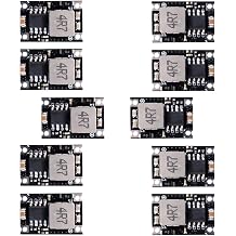5V Buck Converter Module 10 Packs DC 5-30V to 5V Step-Down Regulator Board 1.8A Output for Arduino, ESP32, 12V/24V Systems, DIY Electronics