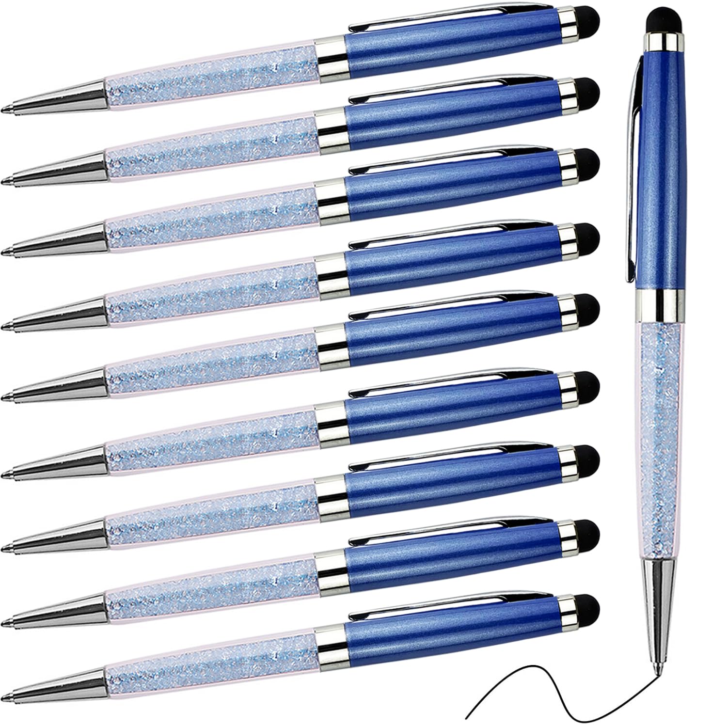 Stylos d'affaires personnalisés Stylos d'écriture fantaisie gravés avec nom ou message, nom de l'équipe, numéro de téléphone Pour la journalisation et l'écriture de bureau