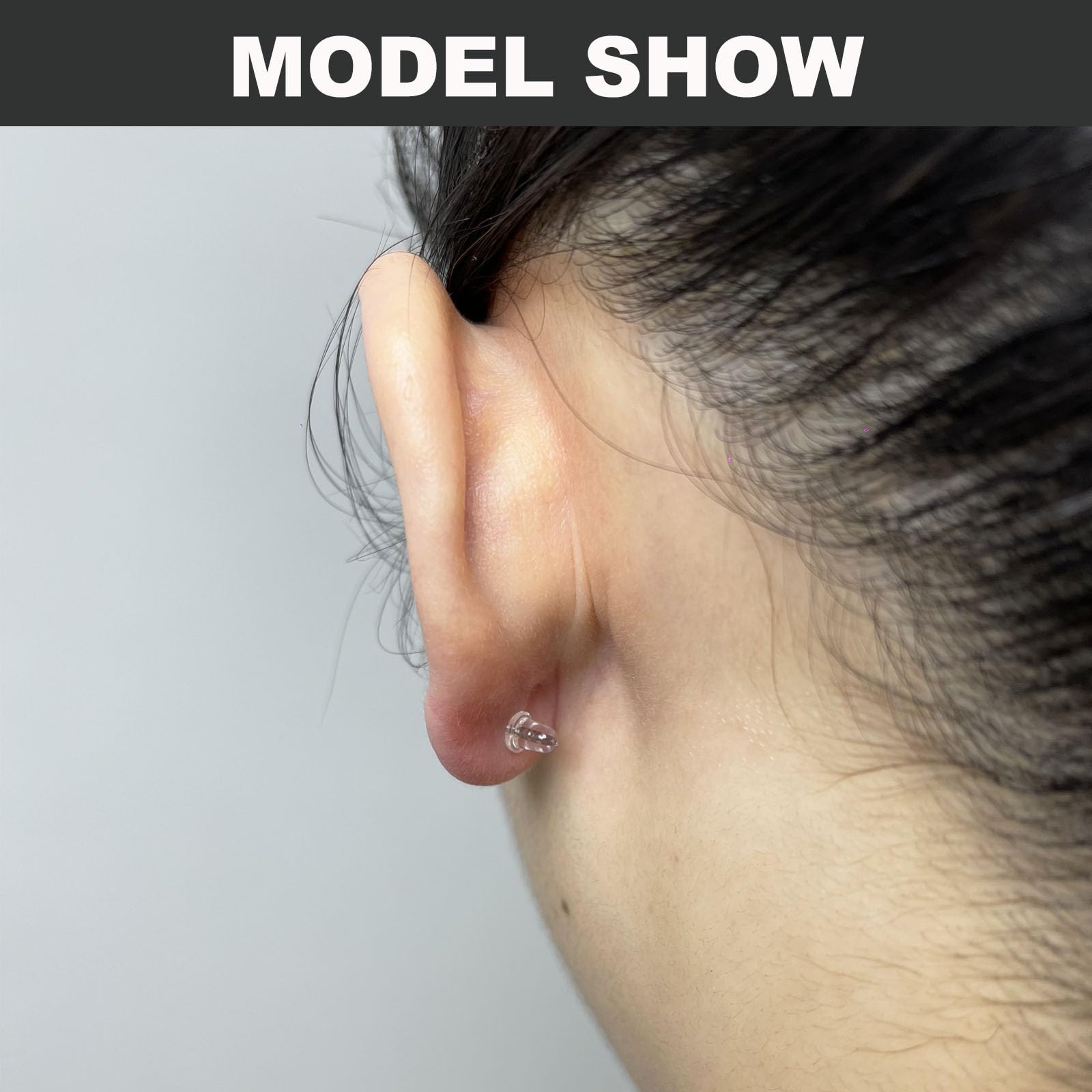 600 Fermoirs De Boucles D'Oreilles Goiern - 12 Styles | Hypoallergénique, Métal, Caoutchouc, Silicone