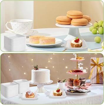 600 PCS Small Paper Plates 4 Inch Dessert Plates Disposable