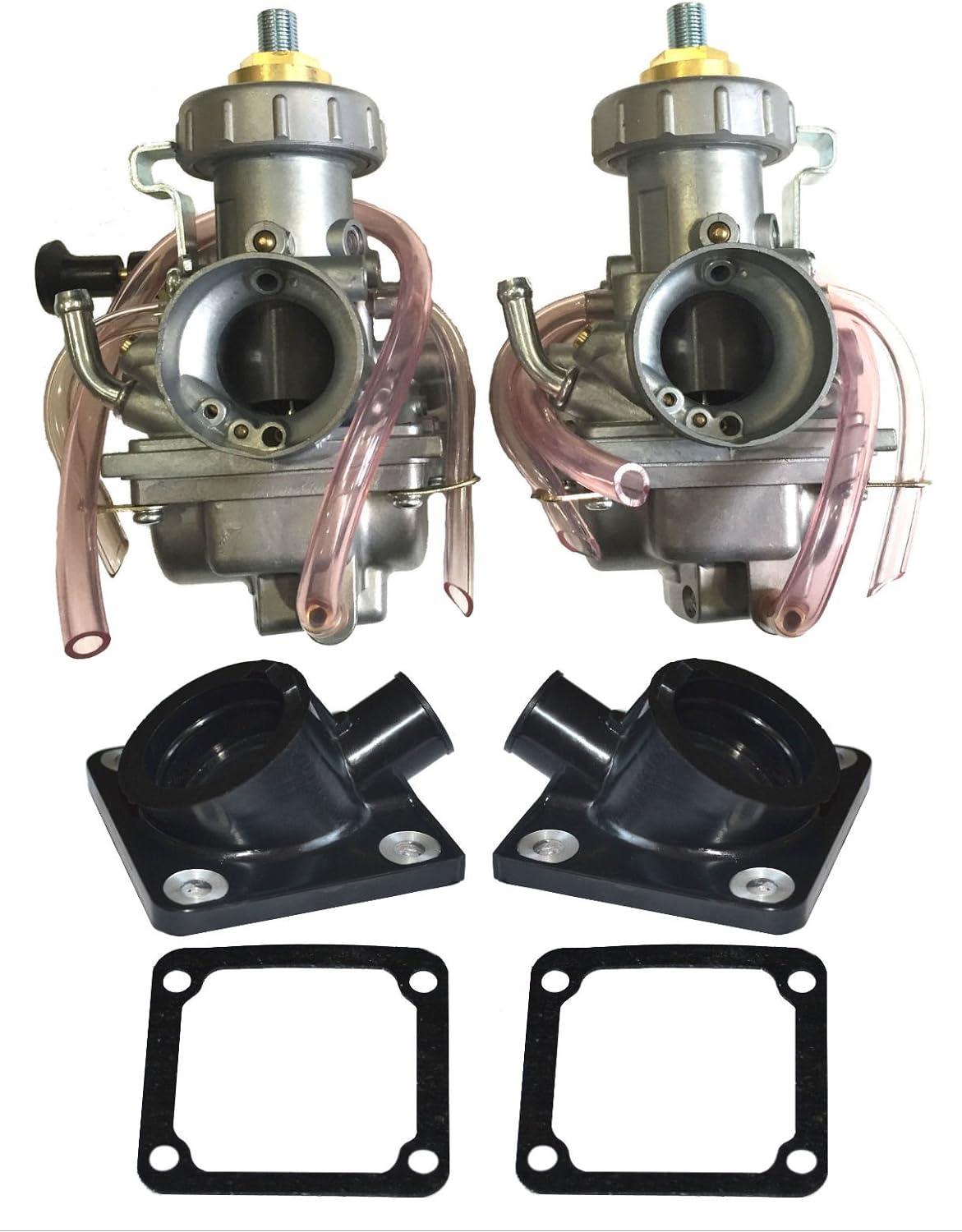 ZOOM ZOOM PARTS YAMAHA BANSHEE 350 CARBURETOR INTAKE YFZ 350 RIGHT LEFT SIDE 1987 88 89 90 91 92 93 94 95 96 97 98 99 00 01 02 03 04 05 2006 CARB