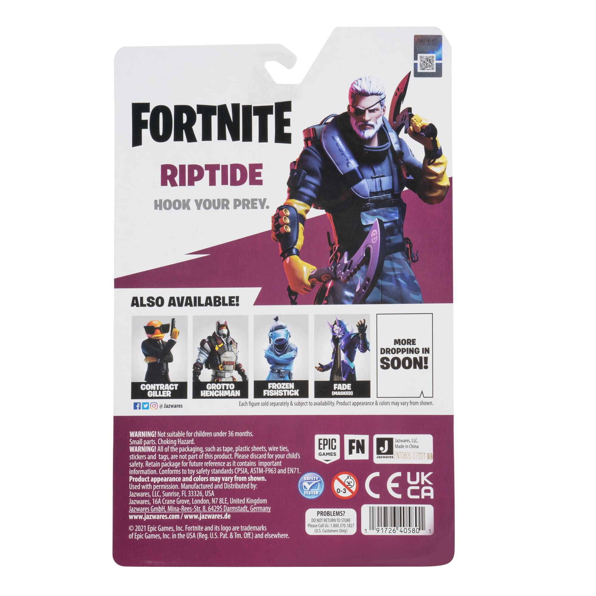 Fortnite FNT0805 - Statuetta di Riptide da solo