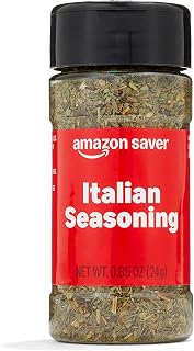 Amazon Saver Italian Seasoning Blend - 0.85 oz Authentic Herb Mix of Oregano, Basil, Rosemary & More