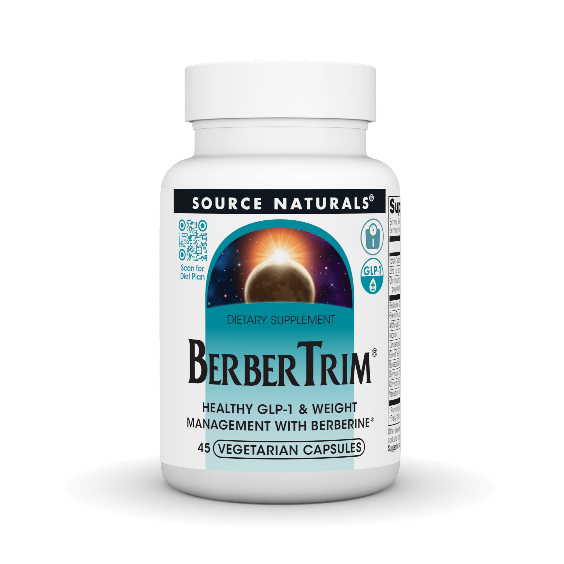 Source Naturals BerberTrim, 45 Vegetarian Capsules