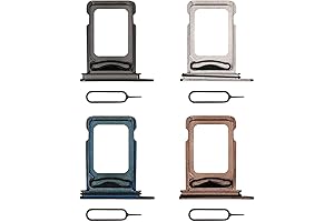 4 Color Dual SIM Card Tray Holder Replacement for iPhone 11 Pro Max