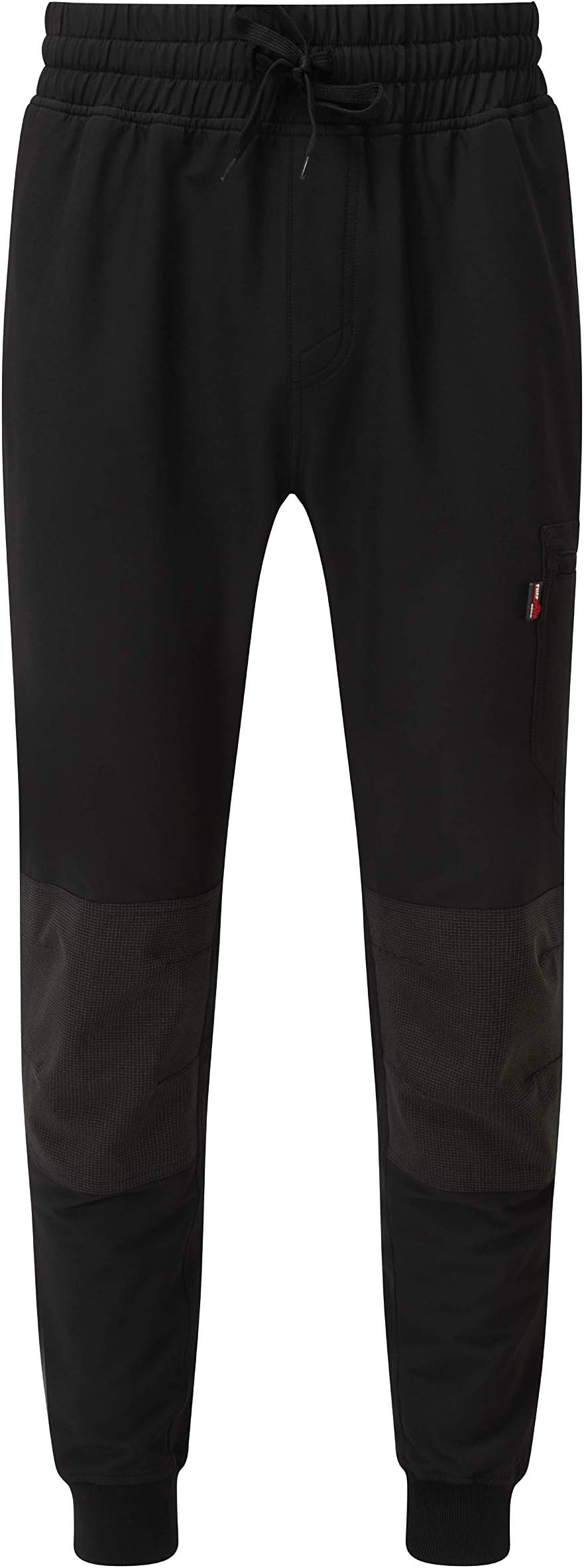 GenericTuffStuff Mens Work Pants Hyperflex Slim Fit Trousers Black Medium 718 Reinforced Knee Protection