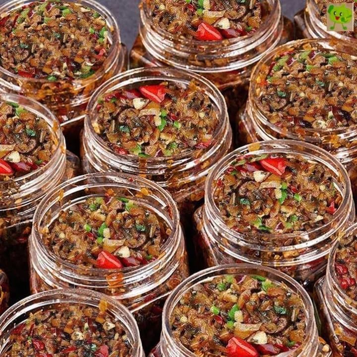 Miniatura 4 de lechuga de espárragos de chile picante 9.88 ozlata, vegetales sazonados, encurtidos vegetales frescos, pasta de chile, salsa de fideos mixtos,