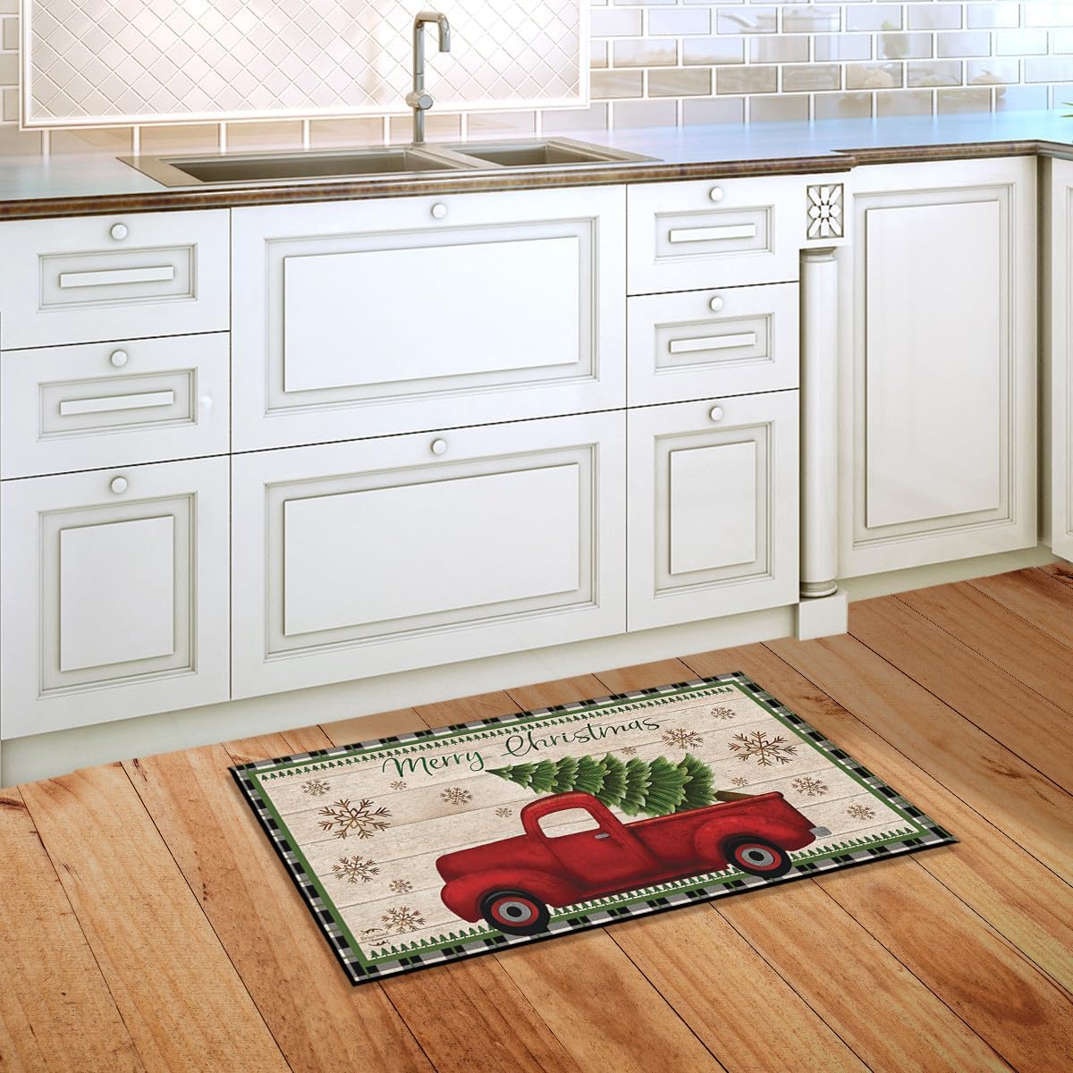 Briarwood Lane Merry Christmas Pickup Truck Doormat
