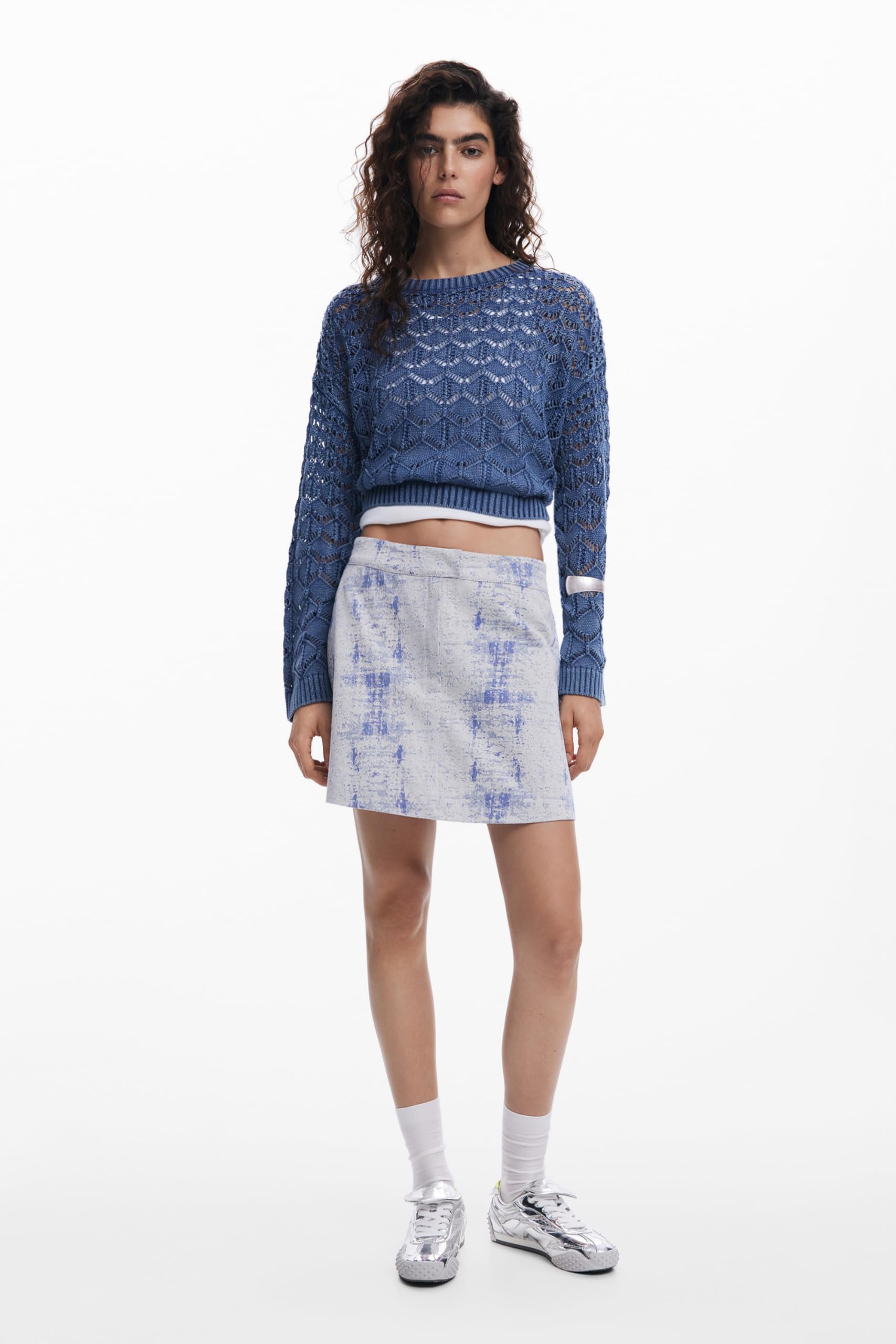 Desigual 25swjf15 Sweatshirt Donna