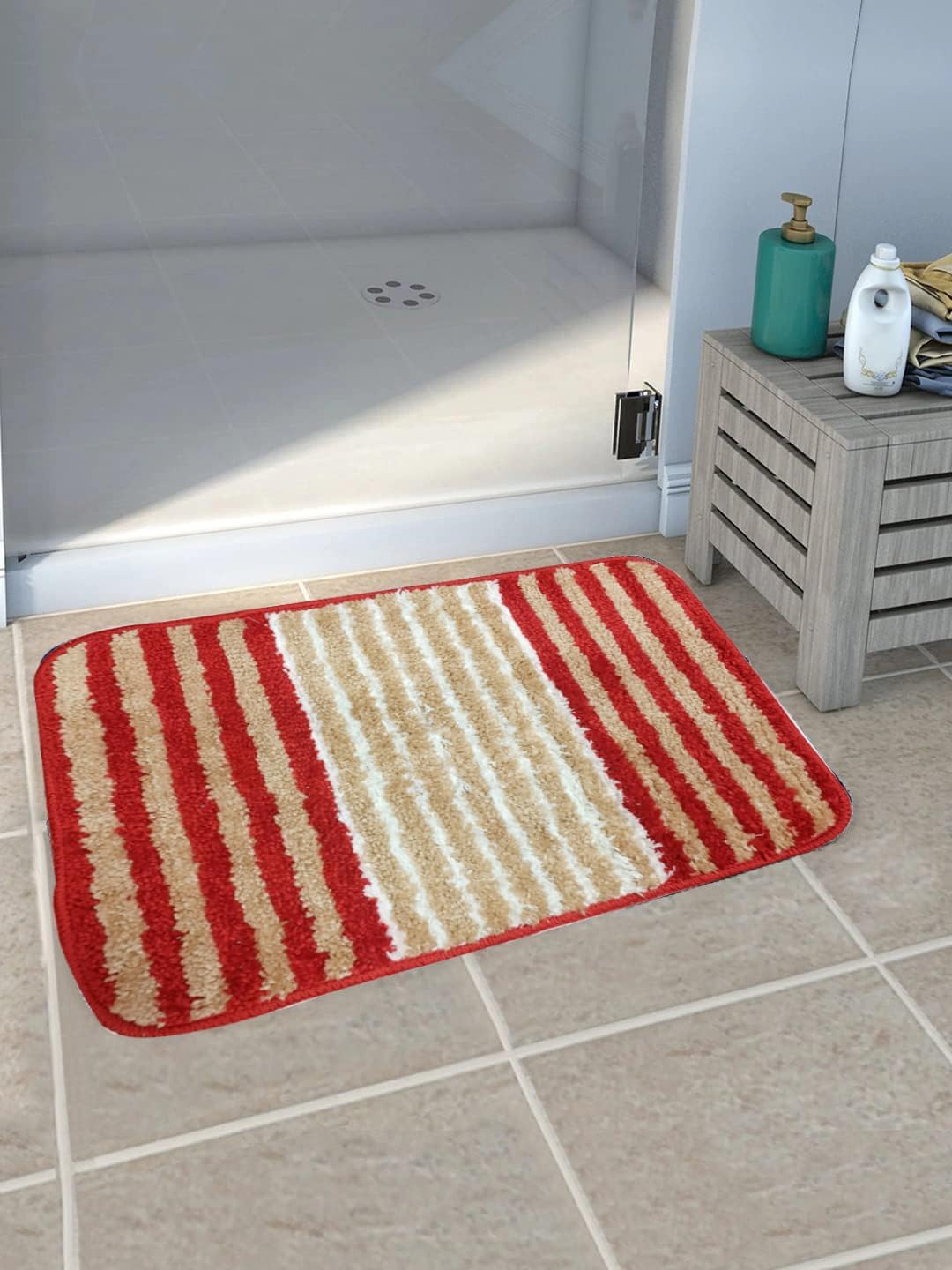 Status Micro Milange Super Water Absorbed Bath Mat 38x58 cm (Peach)