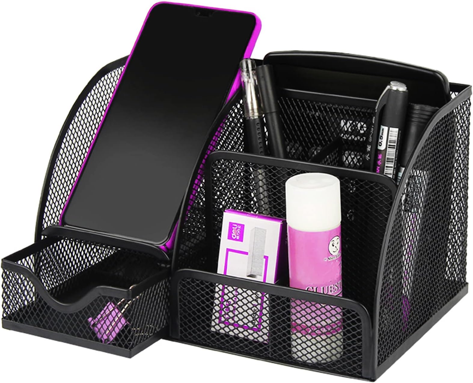 Wisdompro Clip Portapenne 12 Pezzi, Portapenne In Acciaio Inox Per - Foto 6