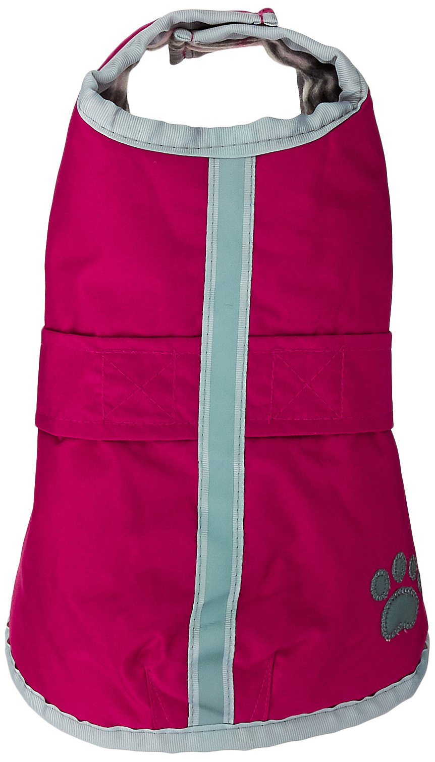 Manteau de Couverture Rose Zack & Zoey Nor'Easter XS évite les poils mouillés et le froid
