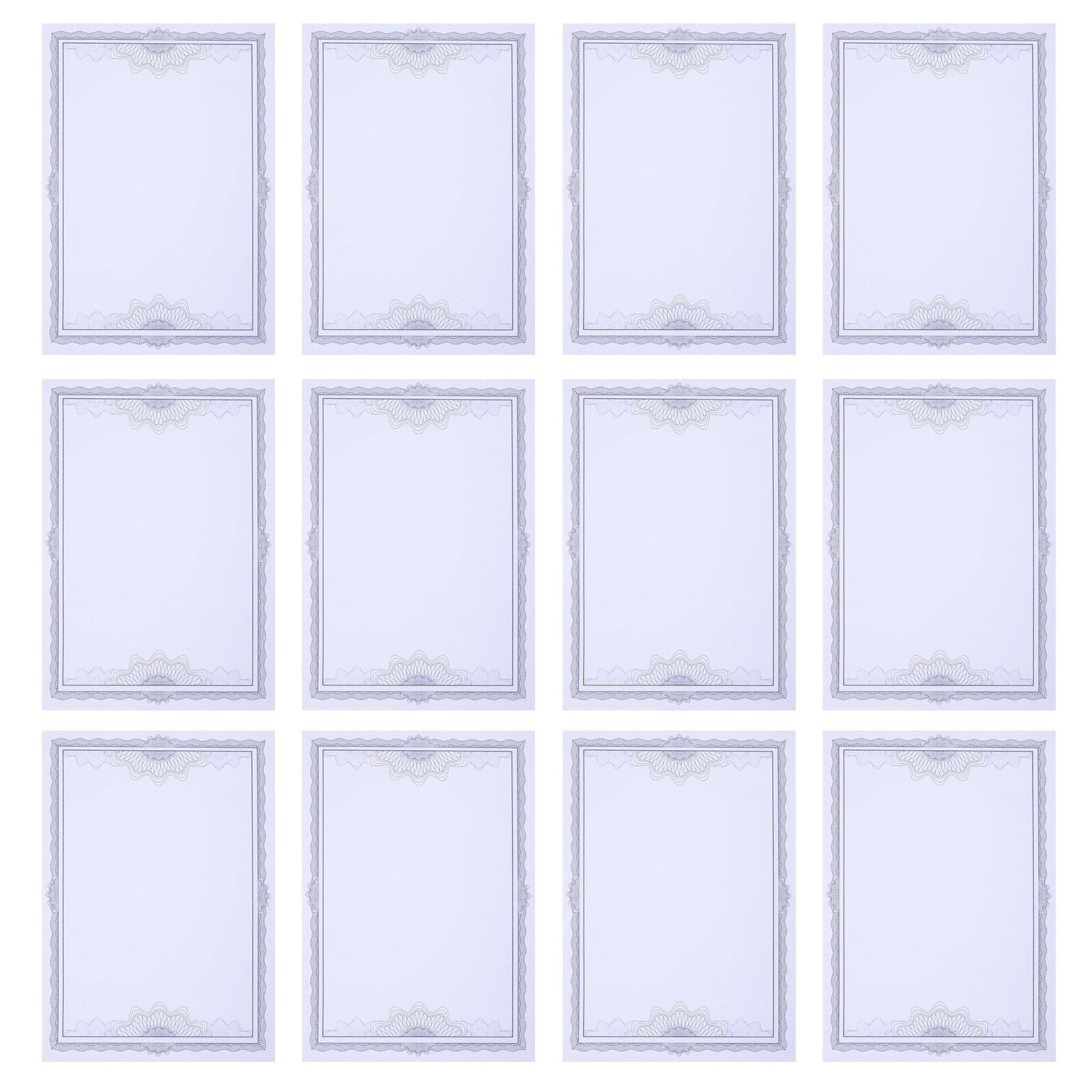 Papier Certificat Honneur Imprimable pour Diplômes Vierges Bureau 50 - 8