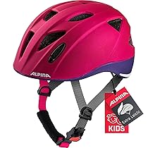 ALPINA Unisex – Bambini, XIMO LE Casco da bicicletta, deeprose-violet matt, 45-49 cm