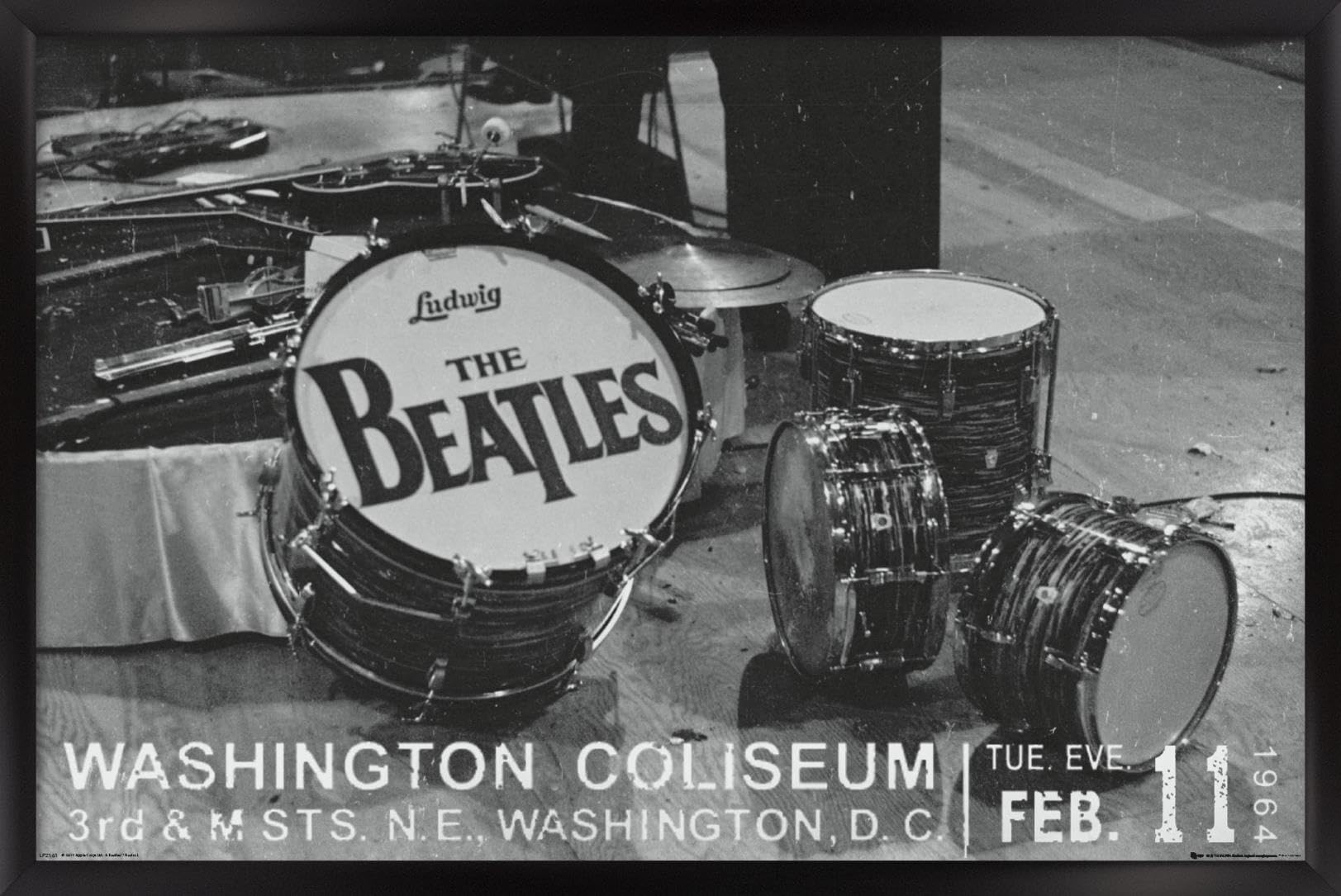 Amazon.com: Trends International The Beatles - Washington Coliseum