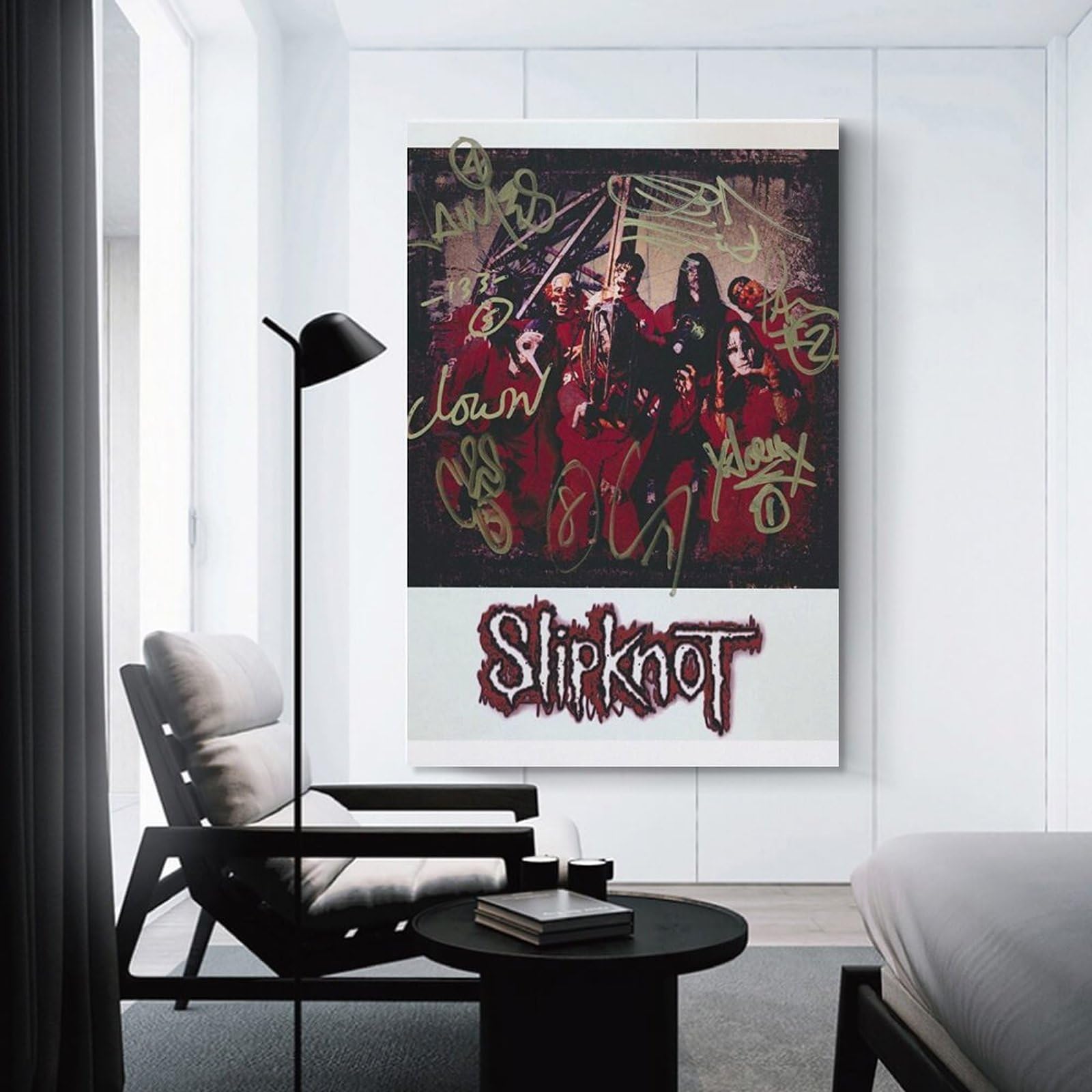 Amazon.co.jp: スリップノット 直筆サイン入り ポスター バスルーム