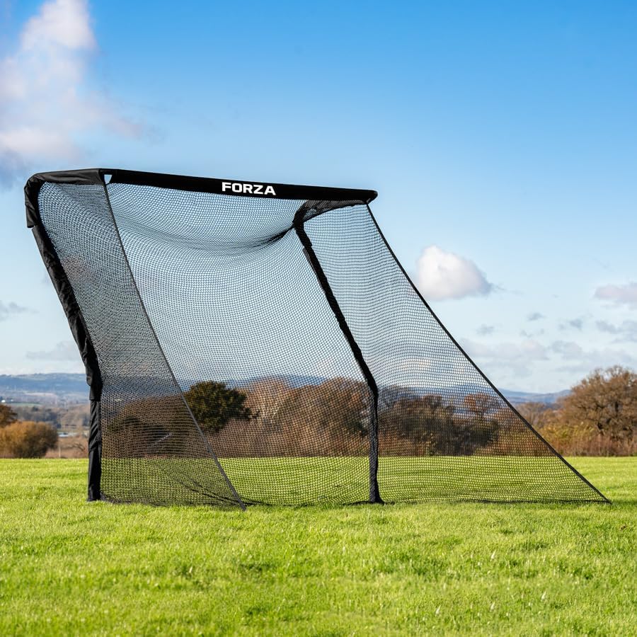 FORZA Pro Multisport Practice Net Return Wall | Steel Frame with Durable Netting and Automatic Ball Return – Ideal for Soccer, Baseball, Golf, and More