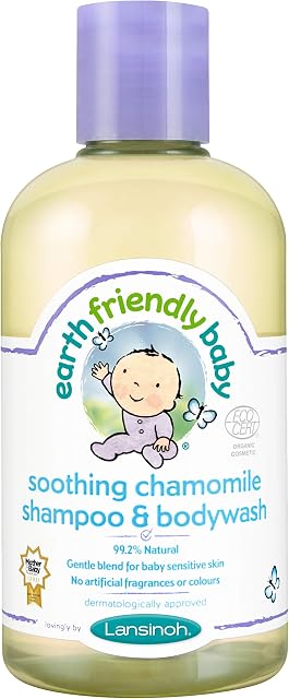 Earth Friendly Baby Soothing Chamomile Shampoo and Bodywash Ecocert