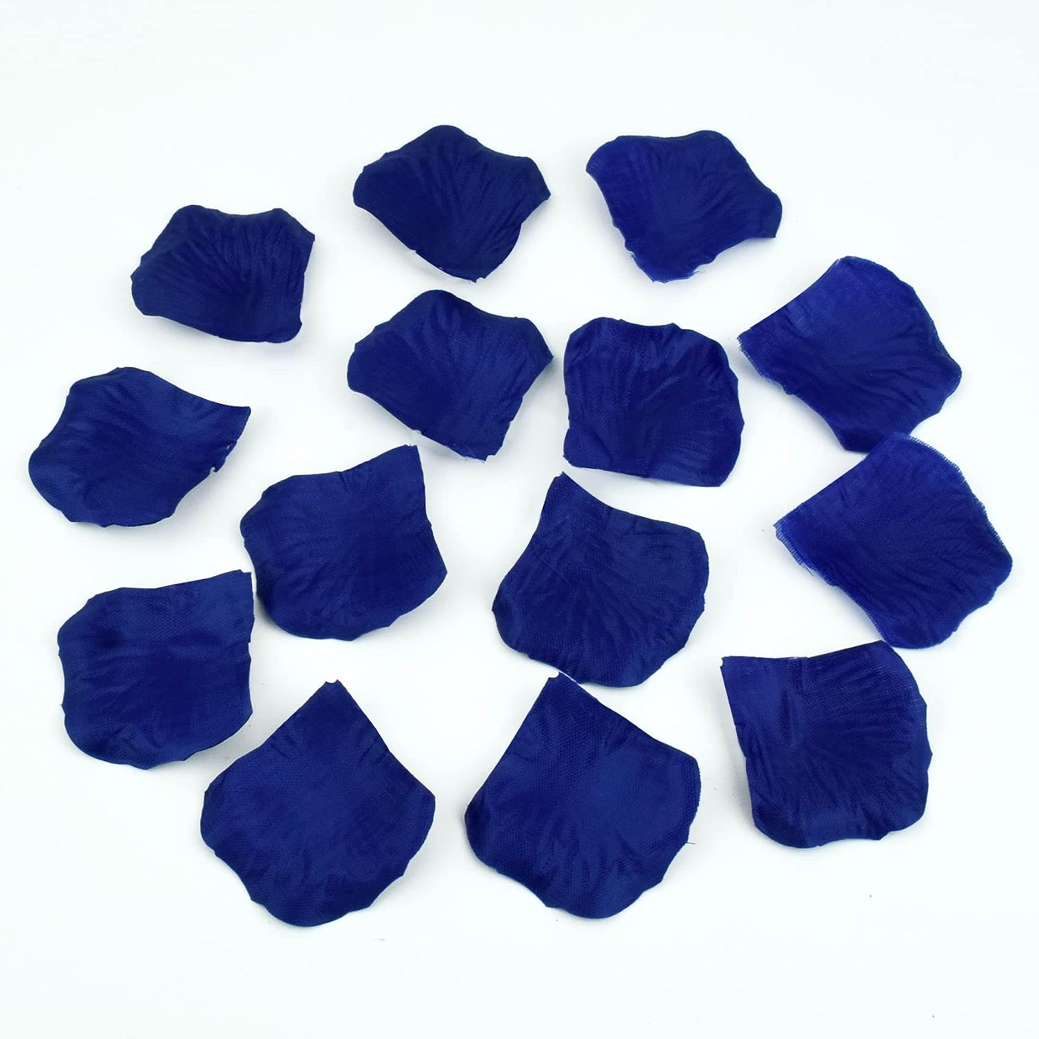 MELGO 1000 Pcs Blue Rose Petals for Bedroom Valentines Petals, Artificial Rose Flowers - Image 4