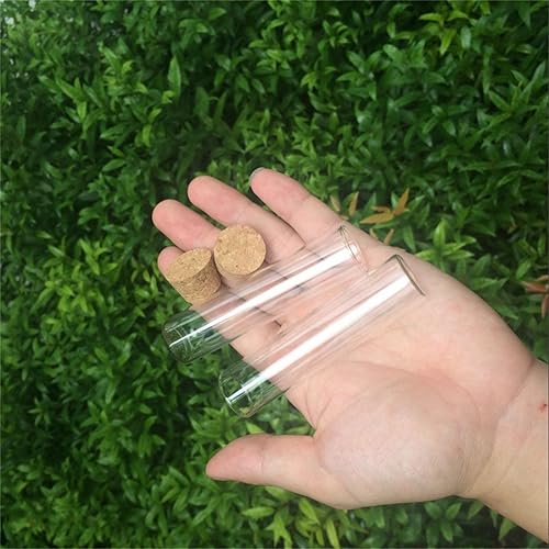 Miniatura 6 de TAI DIAN 4 ml 5 ml 6 ml 18 ml 22 ml 1.0fl oz Mini botellas de vidrio tubo de prueba tarro de almacenamiento de arena líquido alimentos regalo DIY