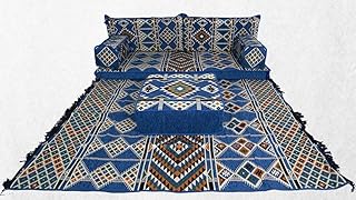 Blue Arabic Majlis Floor sofa, Floor couch,Floor sofa,Floor seating sofa,Ethnic sofa,Living Room Sofa,Ottoman Couch,Arabic Couch,Arabic sofa