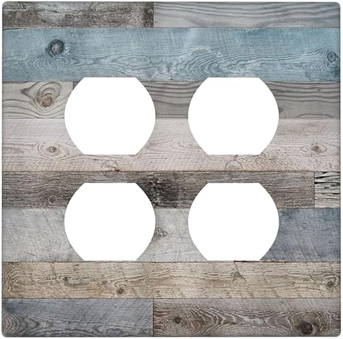 Miniatura 68 de Cubiertas de Interruptor de Luz de Palanca Simple con Diseño Abstracto de Sol Amanecer Retro, Placa Decorativa Arcoíris Atardecer de 1 Gang, Placa