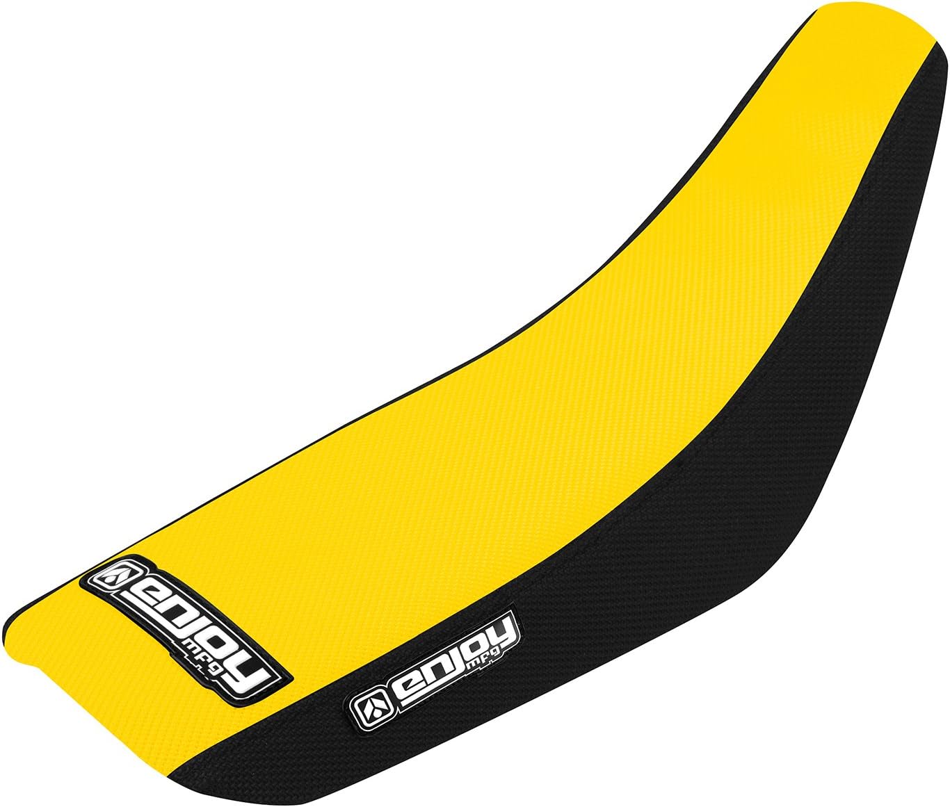 Enjoy Mfg Seat Cover - Compatible with Suzuki 2003-2010 RM65 RM 65 - Black Sides/Yellow Top #71