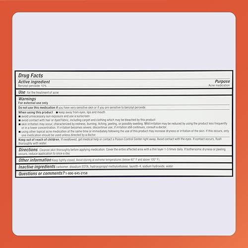 Miniatura 4 de Rugby - Medicamento para el acné 10 15 onzas paquete de 3