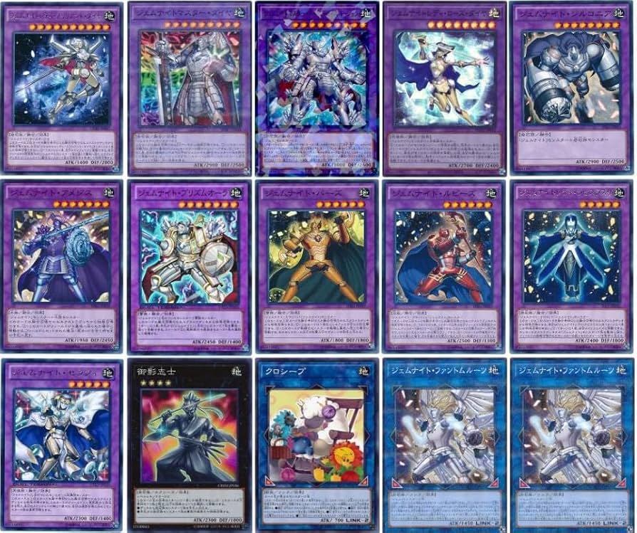 Amazon.co.jp: 【デッキ販売】 ジェムナイトデッキ 構築済みデッキ