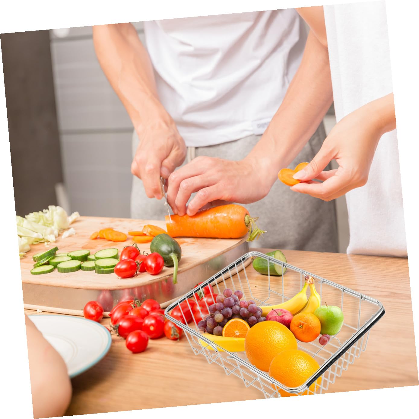 Alipis Scolapiatti per Lavello in Acciaio Inox Cestello di Scarico Multifunzionale Filtro Accessorio da Cucina Pratico per Asciugatura e Raccolta Piccoli Oggetti Angoli Arrotondati