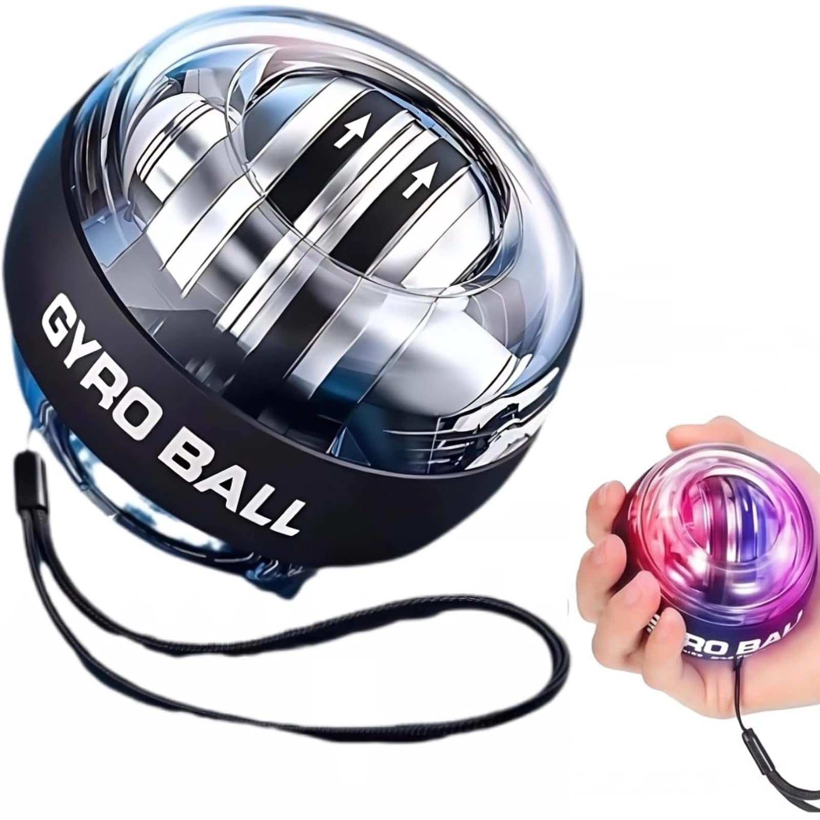 Handgelenkballtrainer, Gyroskopischer Handstärker, Unterarmtrainer