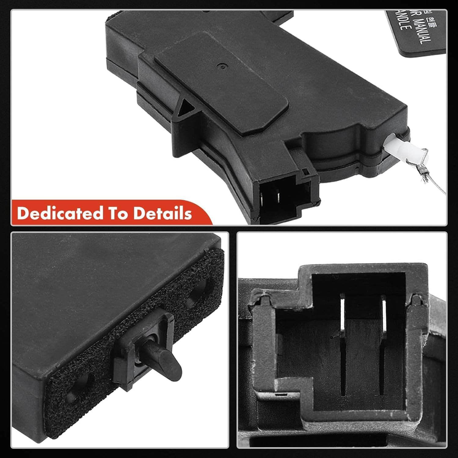 A-Premium Fuel Filler Door Lock Latch Actuator Compatible with Hyundai Azera 2012-2017, Sonata 2015-2019 & Kia Cadenza 2017-2019, Optima 2016-2020, Sedan, Replace# 81590-C1000