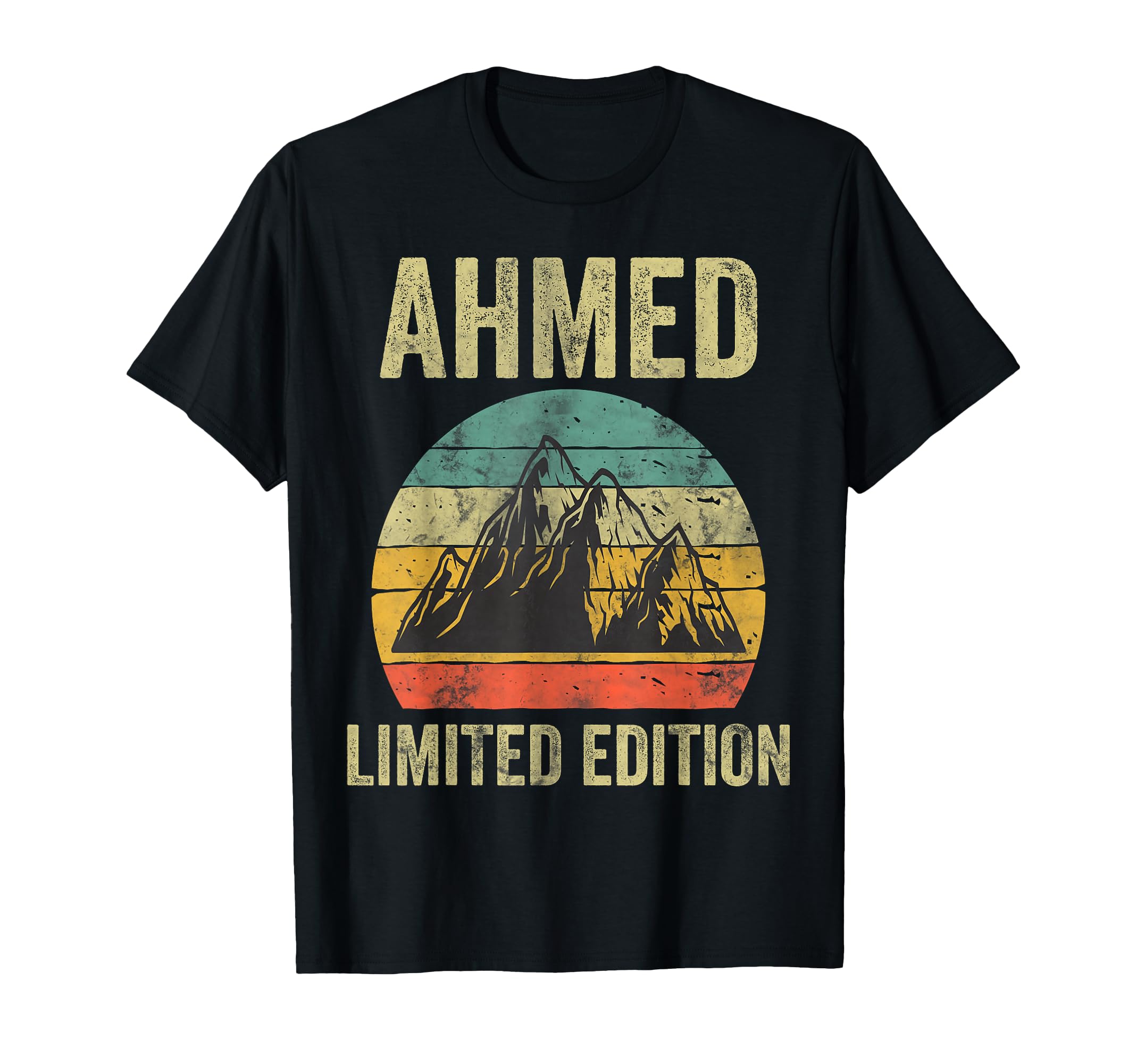 Personalized Name Shirt Ahmed Vintage Limited Edition T-Shirt