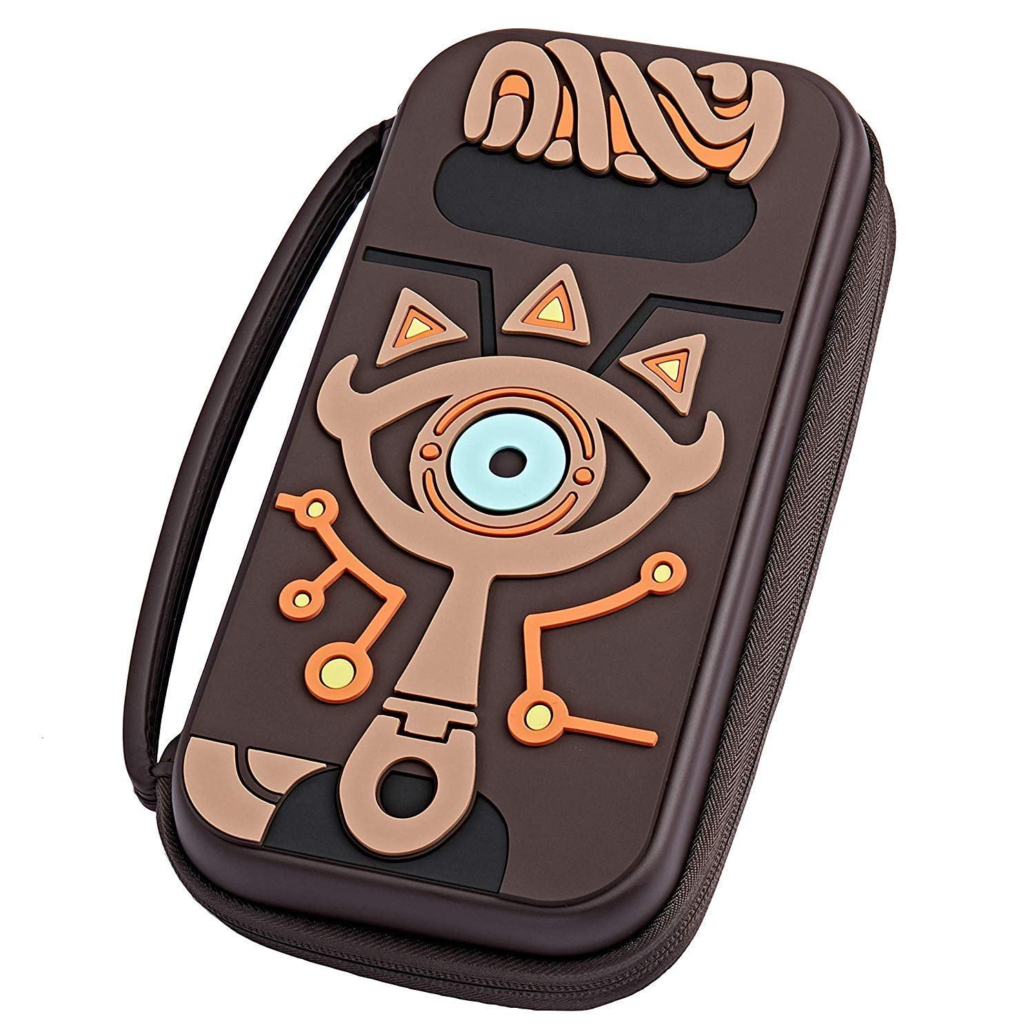Carrying Case Compatible with Nintendo Switch Zelda,Travel Silicone Hard Shell Bag Pouch with Link Sheikah Slate Eye for Nintendo Switch Console Joy-con Joy-straps Accessories | Waterproof /Portable Toy Review India (Iknoor World )