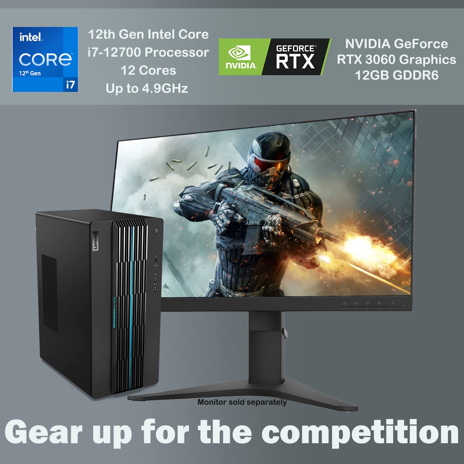 Amazon.com: Lenovo IdeaCentre 5 Gaming Desktop, Intel Core i7