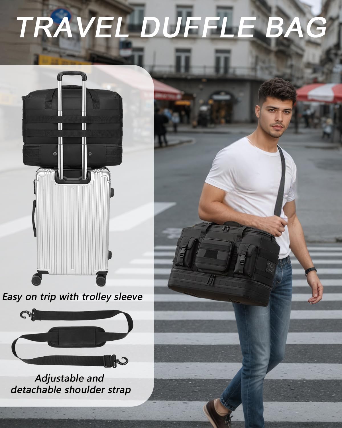 Sac de sport 60 l