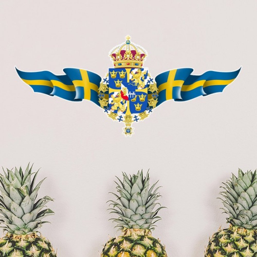 Papel pintado de Suecia extraible y etiquetas de pared de vinilo para arte mural