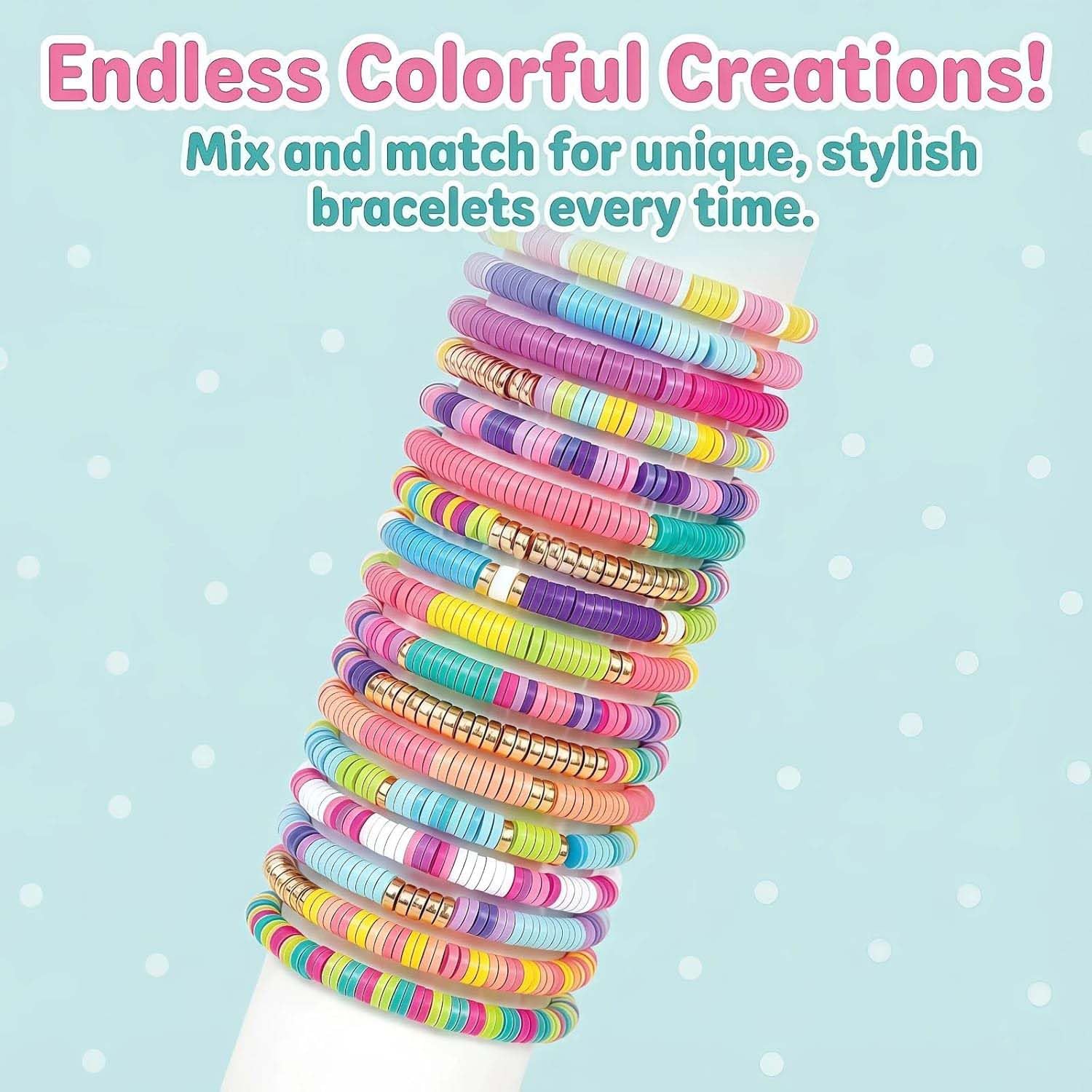 Make It Real Swift Clicks Kit De Fabricação De Pulseiras Infantil