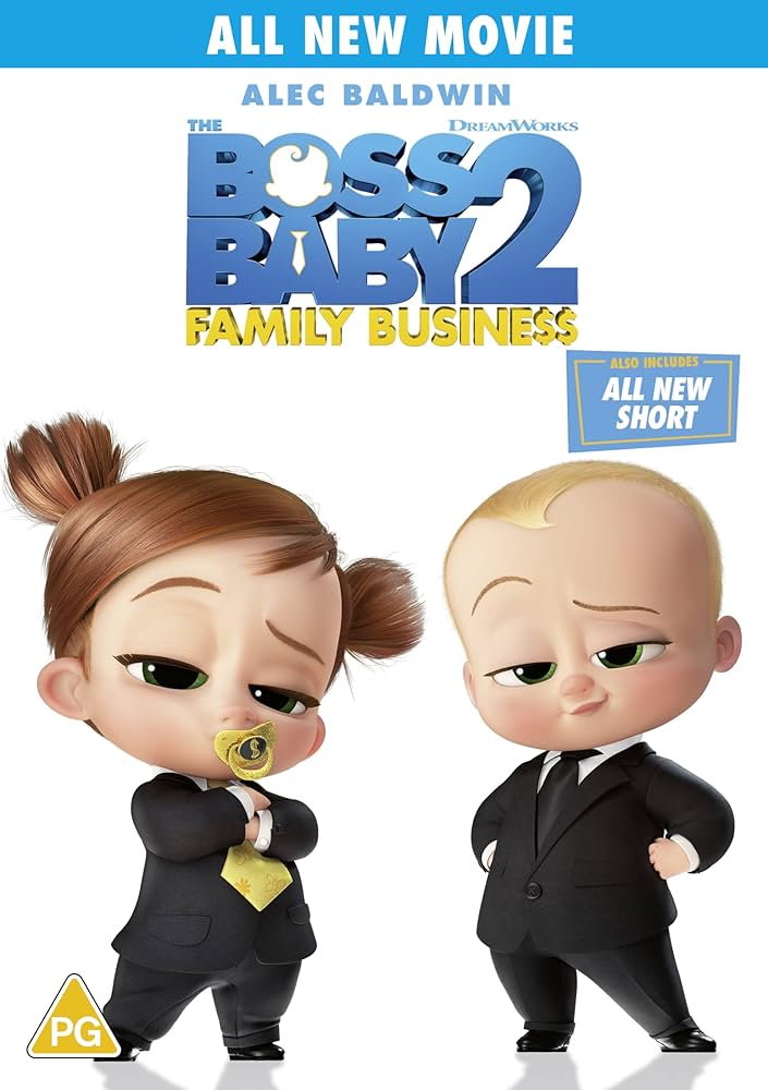 Amazon.co.jp: Boss Baby 2 - Family Business [Region 2] : DVD