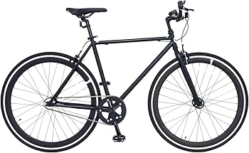 おちゃピストバイク　700c シングル 自転車 ピストバイク 700C シングルギア ブルーホーン スポーツ