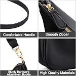 KKXIU Shoulder Bag for Women Cute Hobo Purses and Handbags Mini Clutch Underarm Purse