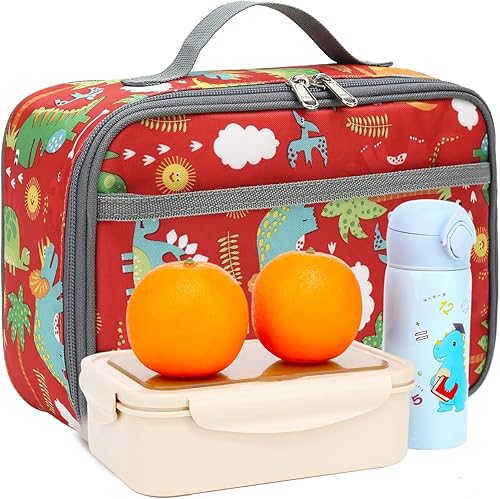 Miniatura 8 de Lonchera para niños, Mini bolsa suave aislada, hielera miniatura de regreso a la escuela, bolsa térmica para comida, equipo de alimentos para niñas