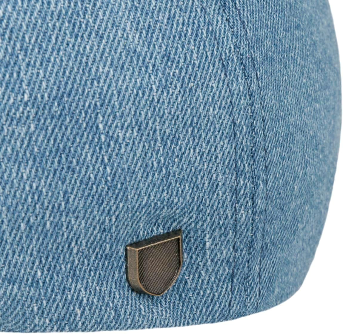 BRIXTON Hats Brood Lightweight Newsboy Cap - Washed Denim